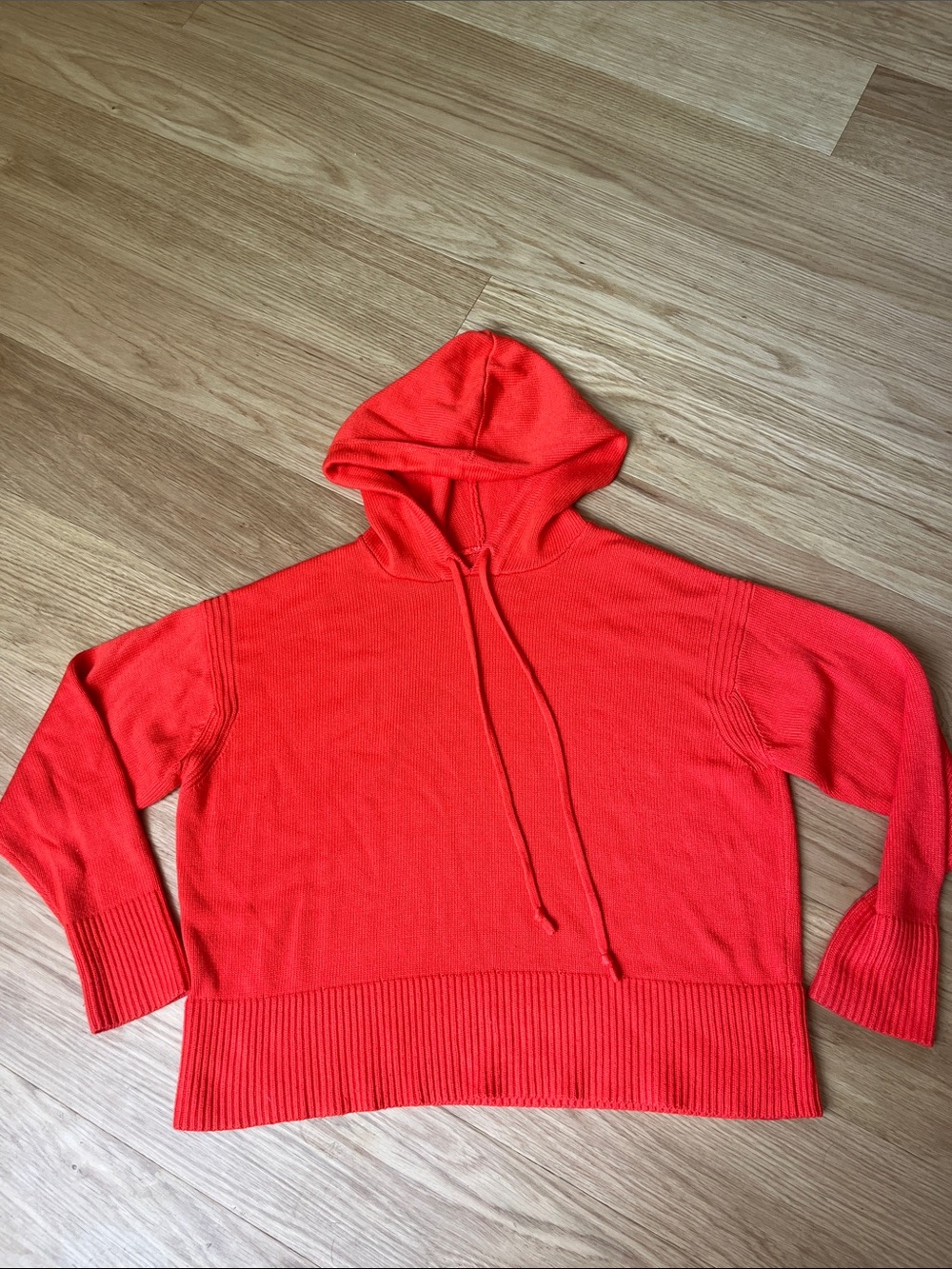 Lululemon Women’s Double knit Sweater Hoodie-Autumn Red size L